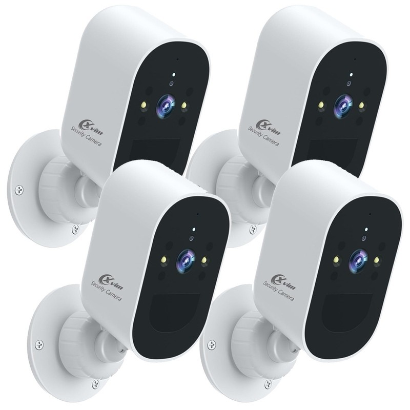 2/4pc Home Security Camera 1080P 2.4G WiFi Battery Camera Wireless Night Vision gallery