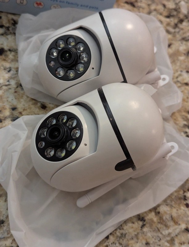 Wireless Network Security Camera CB101 White 2 Pieces gallery