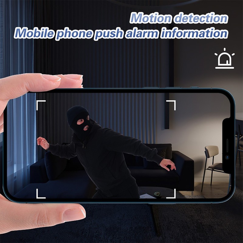 Mini Camara De Seguridad 1080P WiFi Security Camera Para Casa Interior Con Audio gallery