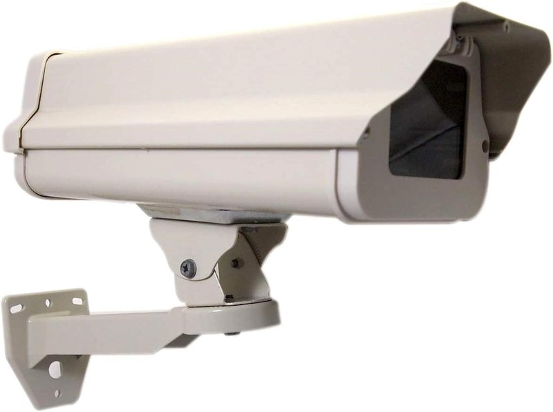2 in One Aluminum Housing CCTV Security Surveillance Outdoor Camera Box Beige