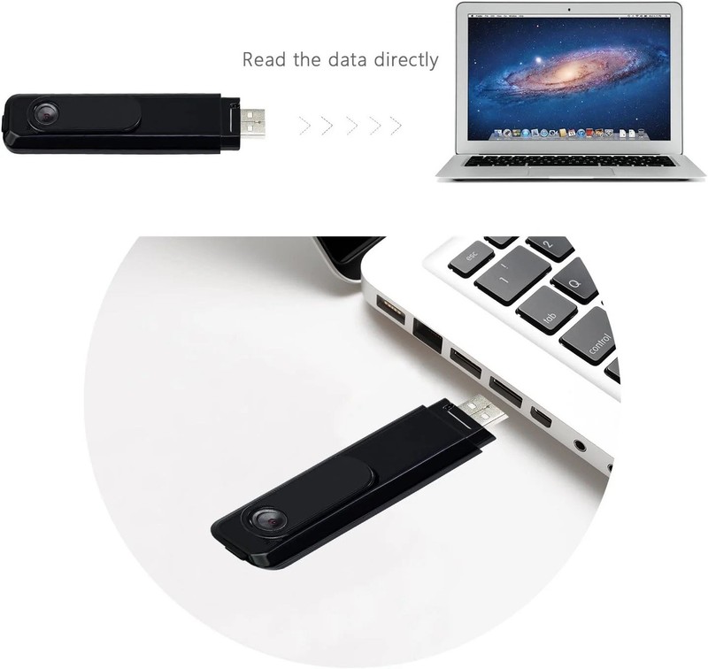 Mini 1080P Camera Wi-Fi IP USB Powered SD Slot Black 32GB gallery