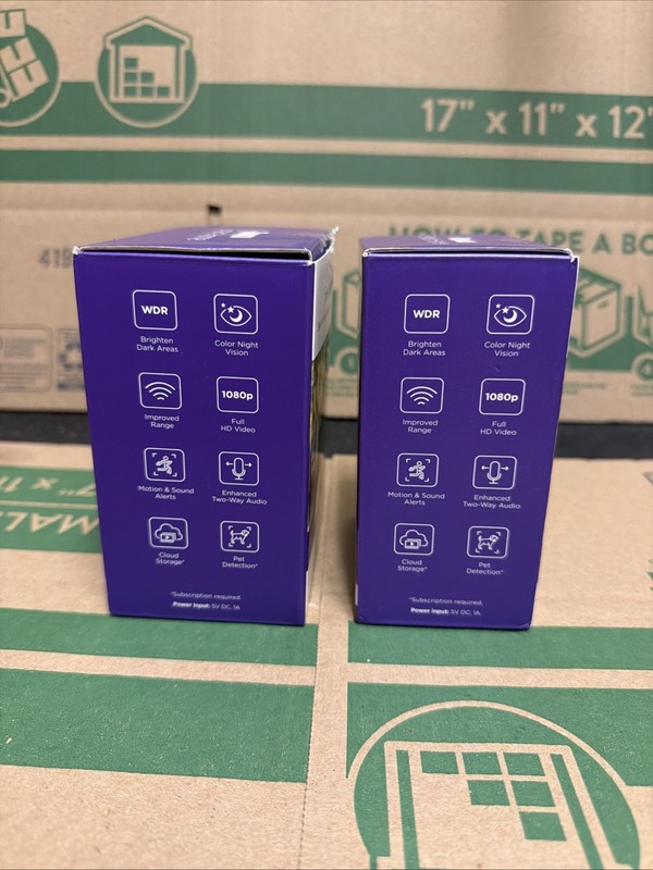 Roku Indoor Camera for Home Security, 2-Pack - Wired Security Camera with 1080p gallery