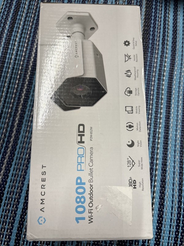 AMCREST 1080P WiFi Bulle Camera - IP2M-852W gallery