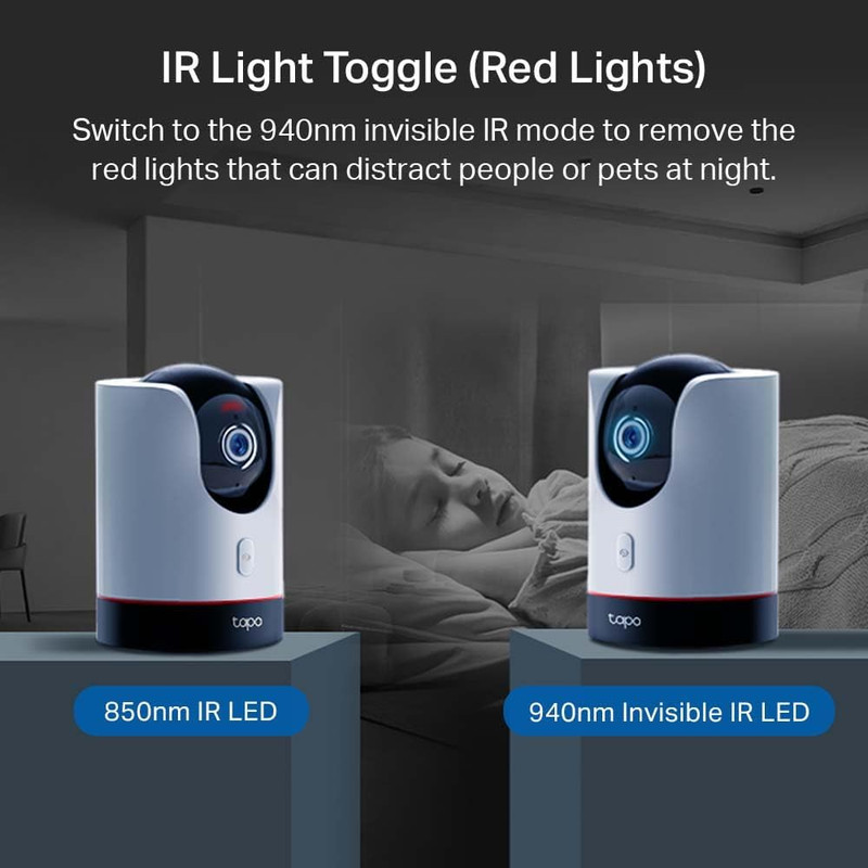 Tp-Link Tapo 2K QHD Pan/Tilt Wi-Fi Camera | Apple Homekit | Physical Privacy Mod gallery
