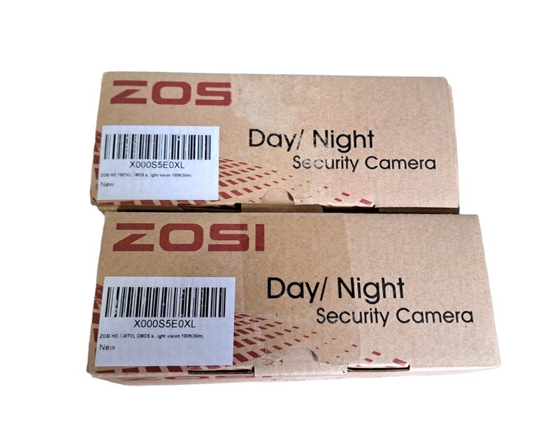 ZOSI D/N Digital Security Camera White NEW ZG2126E Lot 2 camera N/W/3018/24W/4.6 gallery