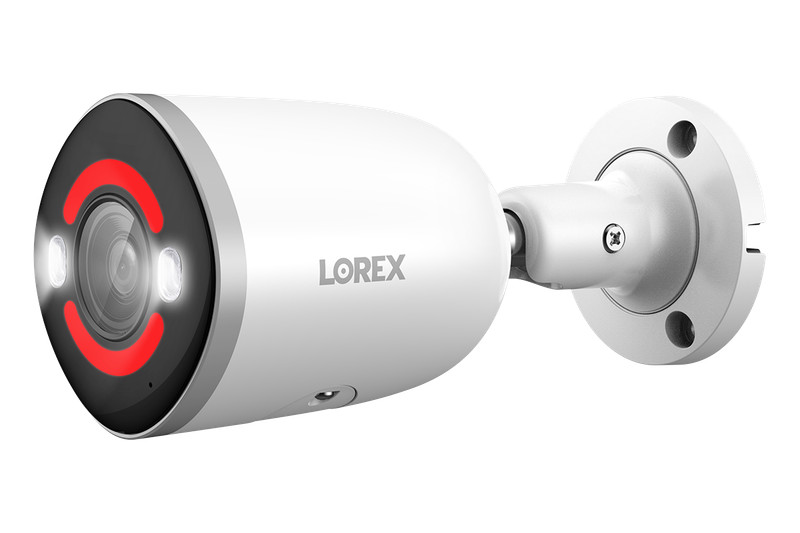 Lorex E895AB 4K Deterrence Bullet AI PoE IP Wired Add-On Security Camera(M.Ref) gallery