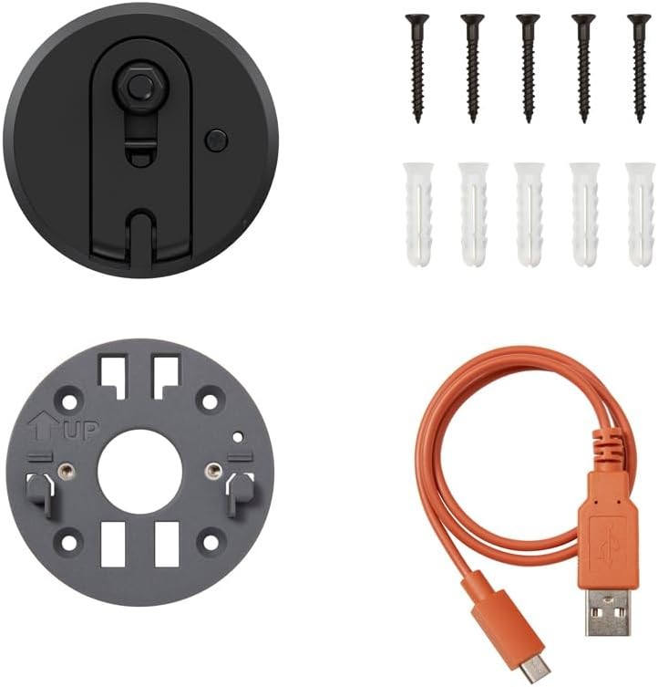 Spare Parts Kit for Outdoor Cam Plus (Plug-in), White gallery