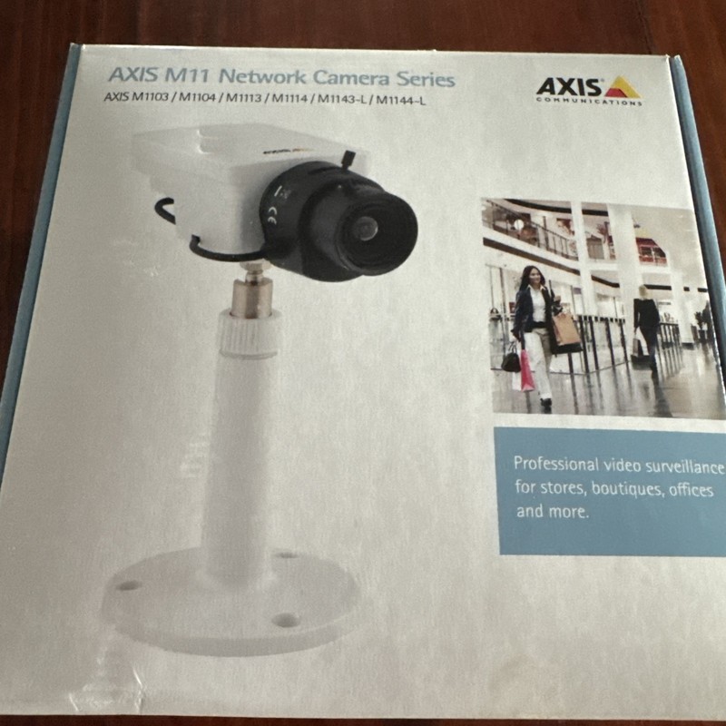 AXIS Communications M1144-L Network Security Camera 0436-001 New In Box
