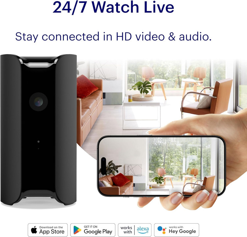 View: Indoor Security Camera | Home Monitoring, Wifi, Wide-Angle Lens, Motion Al gallery