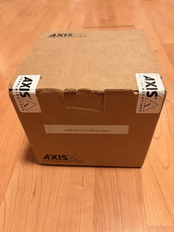 Axis P3267-LV Dome Camera 02329-001 - New