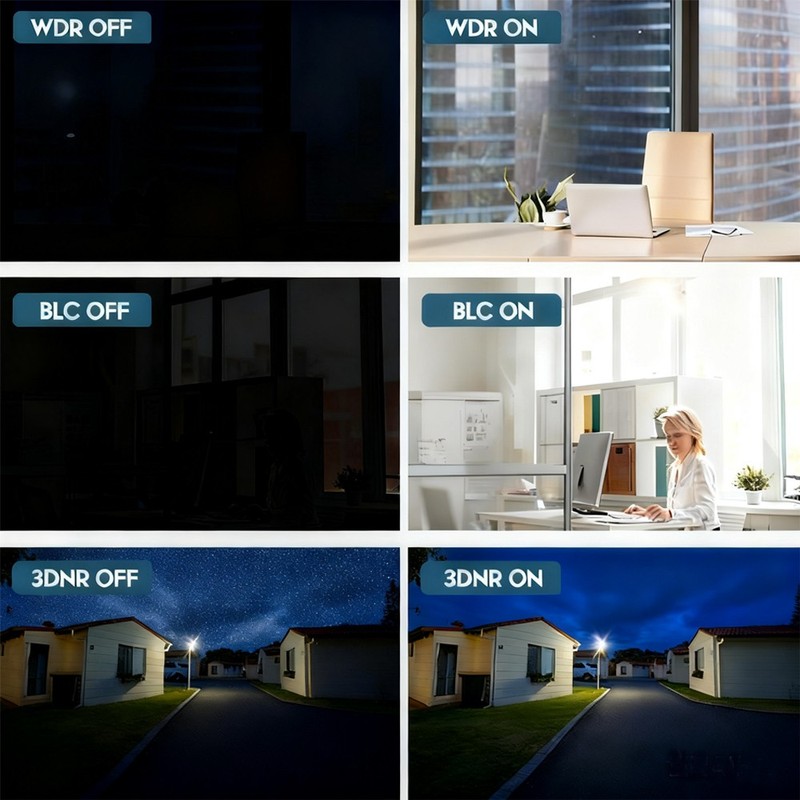 Vikylin 4K 8MP PoE Full Color Night Vision IP Camera Outdoor Metal 2 way Audio gallery