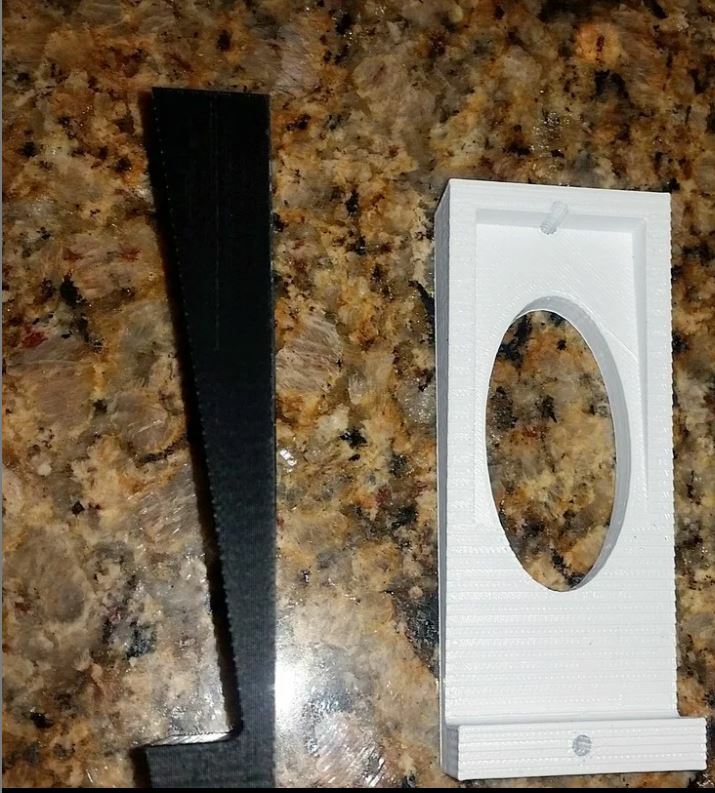 Ring Pro Doorbell Vinyl Siding Mount - Angle Adjustment Mount Wedge gallery