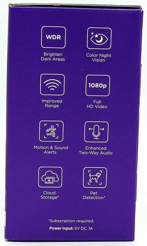 Roku 2024 Smart Home Wired Indoor Camera Home Security 2-Pack gallery