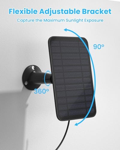 5W Solar Panel Compatible with Blink Outdoor for Blink 4th Gen & 3rd Gen-4 Pack gallery