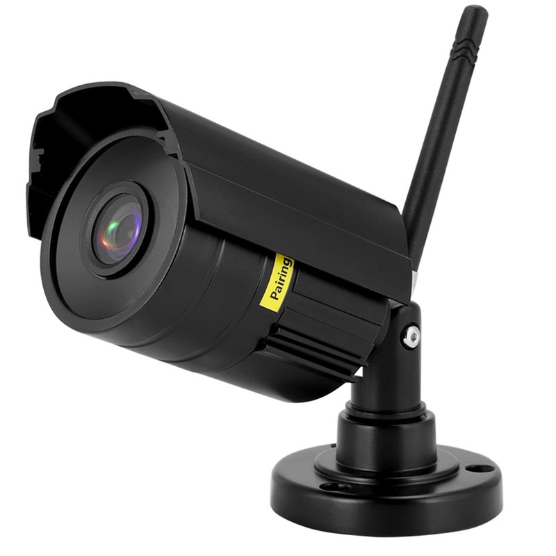 7 Inch LCD Wireless WIFI 4CH Security Monitor System Display+Camera 1pc IR gallery