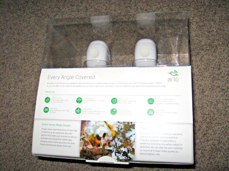 rmk99 Netgear Arlo 2 Camera Wireless Security System w/Base, Cords NIB st135 gallery