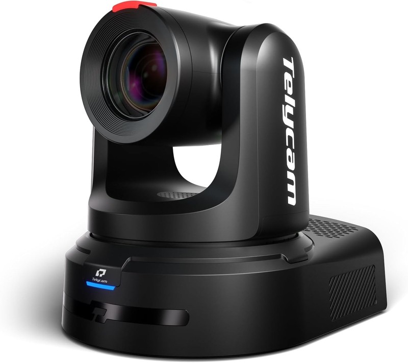 Telycam Explore XE 4K60 PTZ Camera Auto-Tracking 1″ Sensor, 20× Zoom (Black)