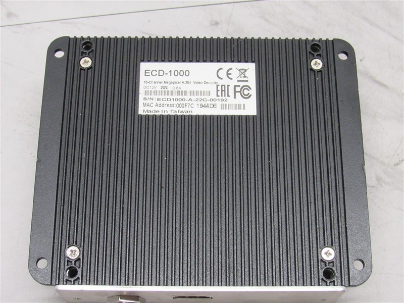 ACTi ECD-1000 16-channel Megapixel H.264 Digital Signage Video Decoder & Cables gallery