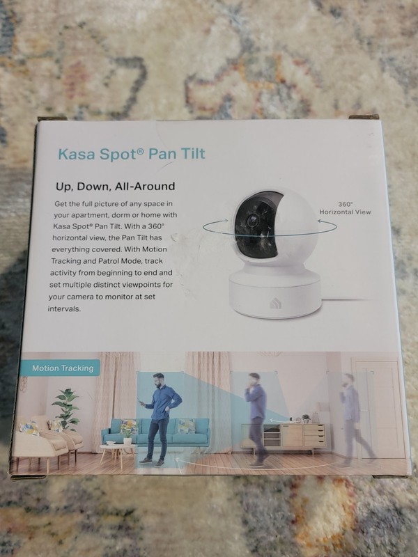 TP Link KC410S Kasa Spot Pan Tilt 24/7 Recording Camera 2K HD with Night Vision gallery