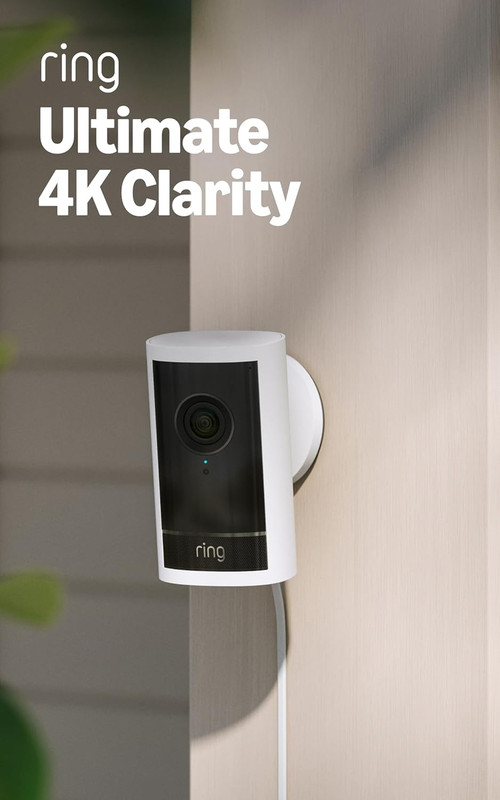 Outdoor Cam Pro, Plug-In (Newest Model), Home or Business Security, Retinal 4K w