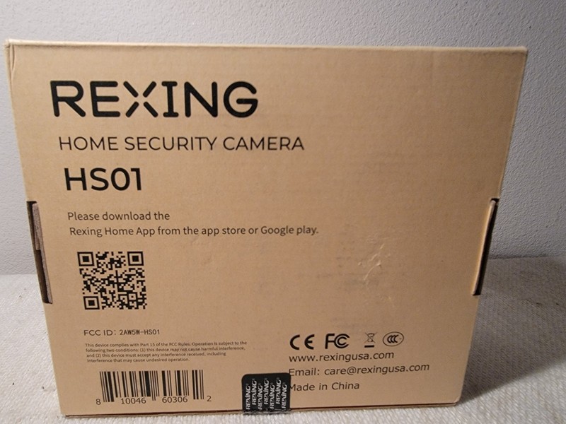 Rexing HS01 Smart Home Security Camera,1080p,Solar Panel, Door Bell, Intercom, gallery
