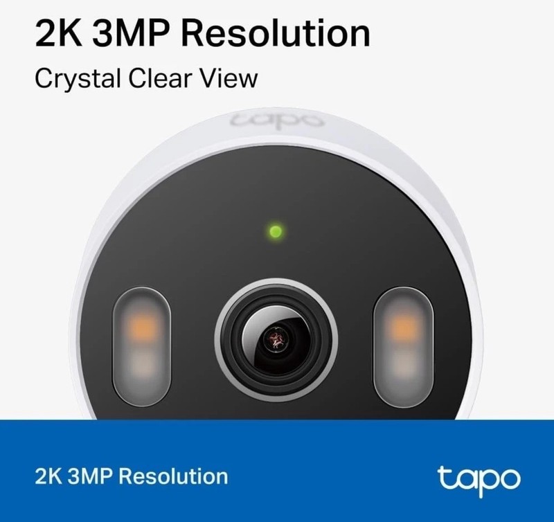 Brand New Tapo C113 - 2K Indoor/Outdoor Home Security Wi-Fi Camera White Sealed gallery