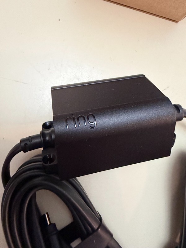 Original - RING - USB-C Power Cord & Adapter - Outdoor & Spotlight Cam 19.7 Feet gallery