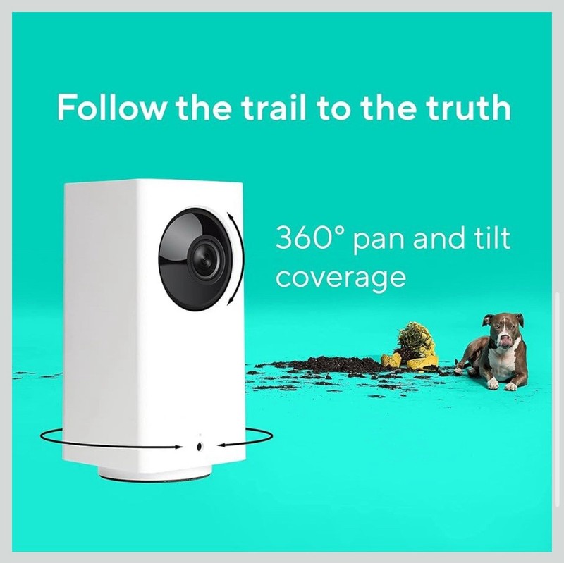WYZE Wyze Cam Pan v2 Indoor 1080p Wi-Fi Pan-Tilt Color Night Vision gallery