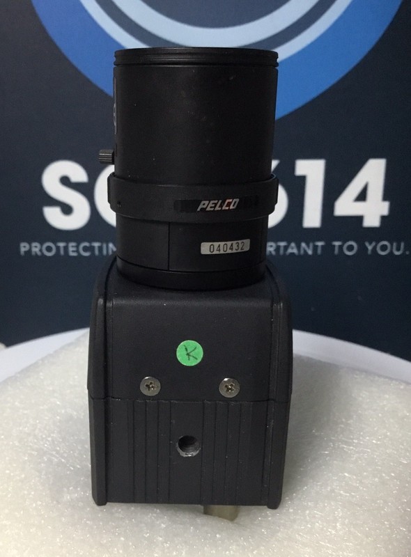 PELCO CCC1370H-2 Security Color Camera 2.8-12mm Manual Iris Lens 480TVL TESTED! gallery