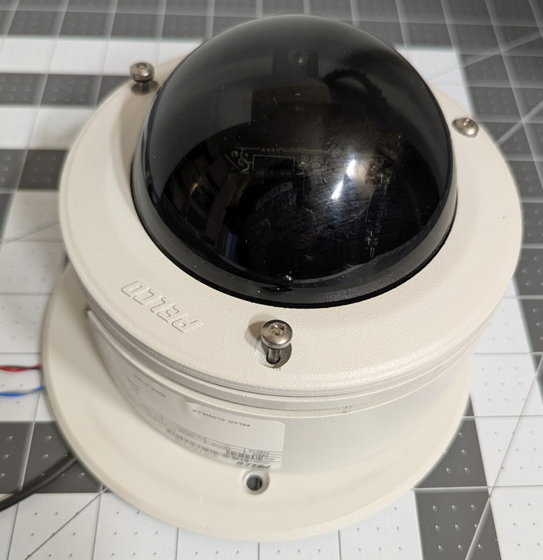 SIX Used Pelco Cameras with outer mounting hardware, ICS-CW-V39 3.0-9.0mm camera gallery
