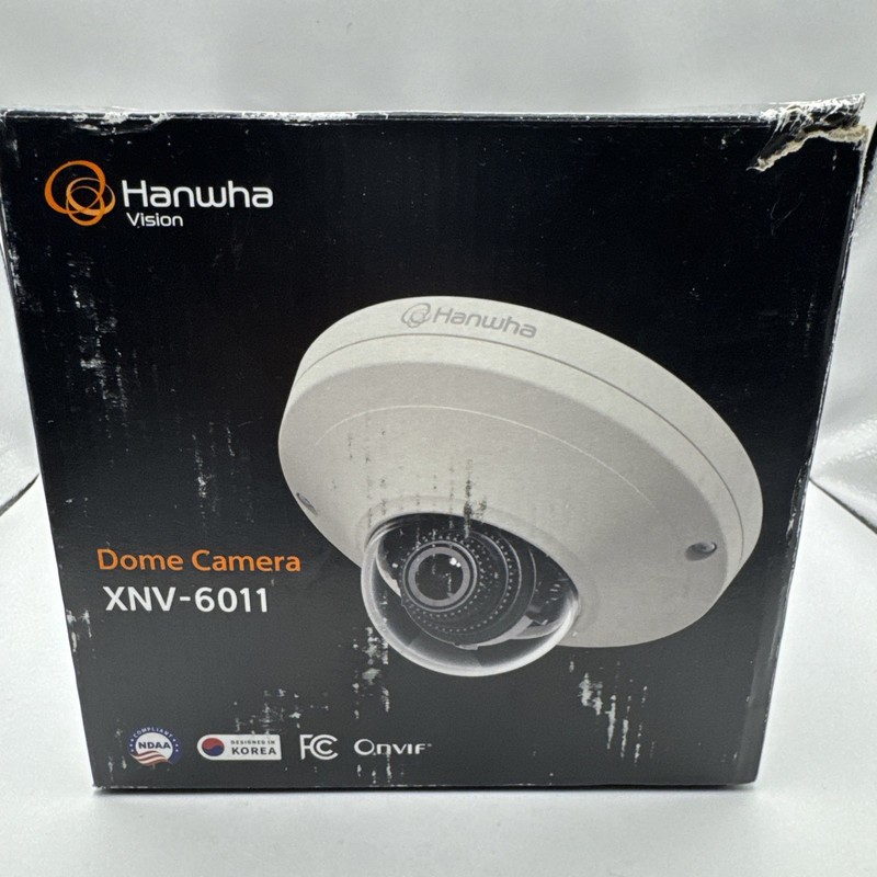 Hanwha Vision XNV-6011 2.8mm 2MP PoE Network Dome Camera