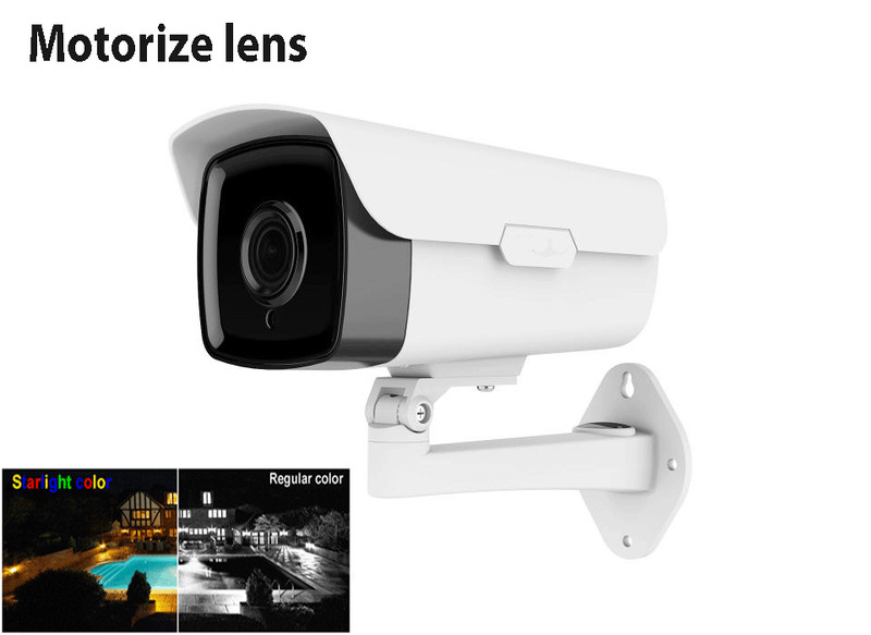 5MP Sony starvis Starlight and 2.7-13.5mm Motorized Lens IP Bullet Camera
