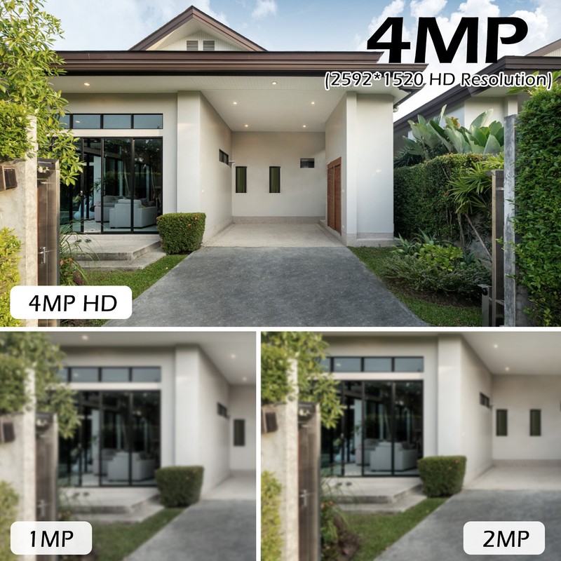 4MP HD Audio POE Vandal-proof Dome Security Camera Motion Detection for NVR gallery