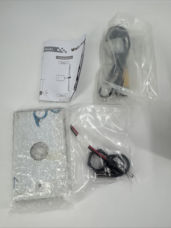Costar Video Systems CCC2635WM Flush Wall Mount Plate Camera NTSC DC12V 2.3mm gallery