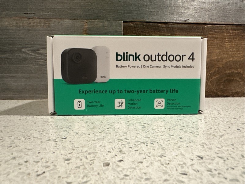 Blink Outdoor 4 – Wireless Smart Security Camera + Sync Module Core –