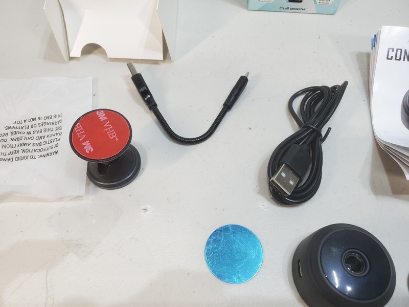Connected home smart Wi-Fi indoor mini security camera gallery