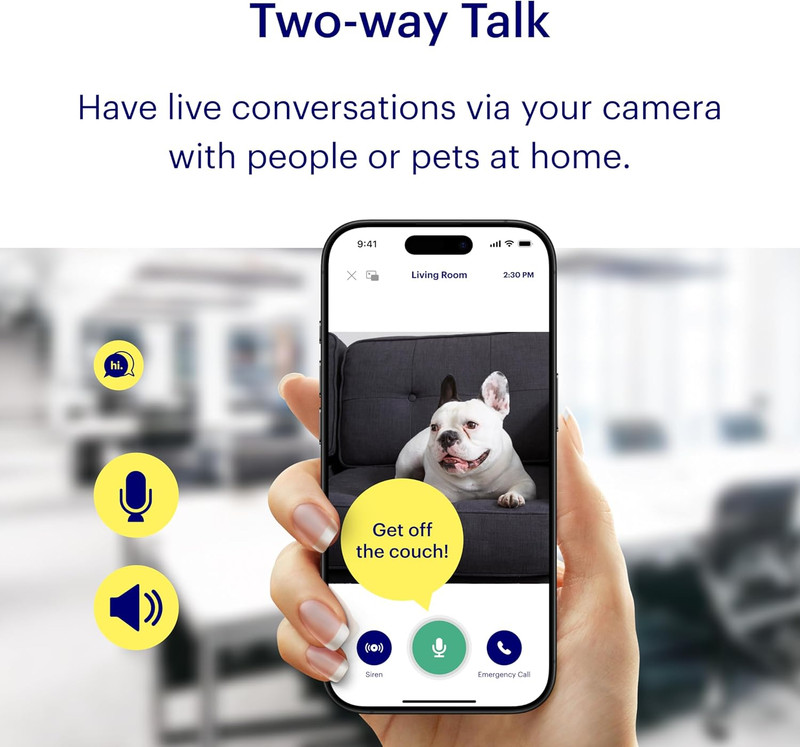View: Indoor Security Camera | Home Monitoring, Wifi, Wide-Angle Lens, Motion Al gallery
