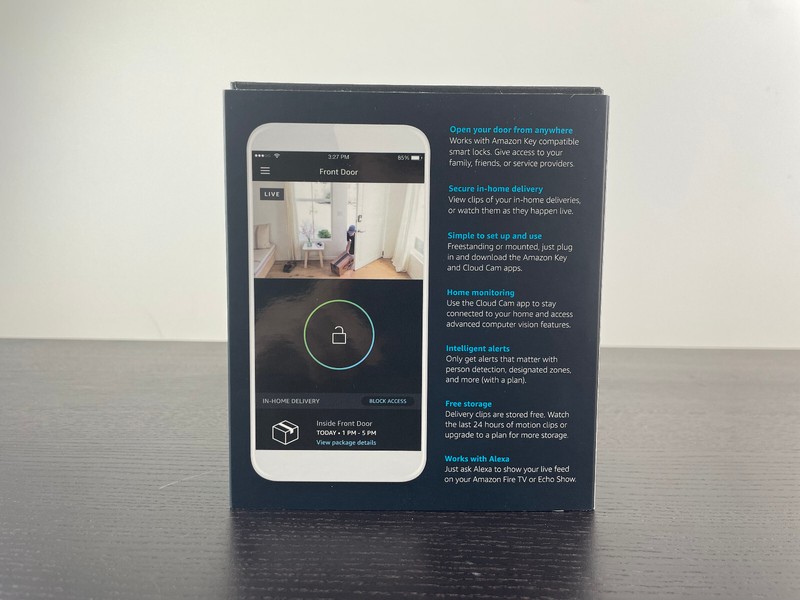 BRAND NEW White Amazon Cloud Cam Key Edition Indoor Security Camera 1080p Alexa gallery
