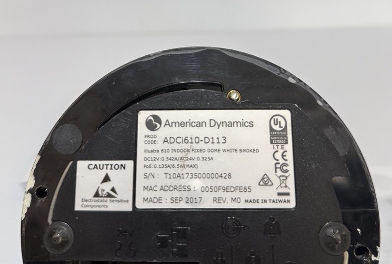 Illustra Camera ADCI610-D113 WDR Mini Dome IP Security Camera gallery