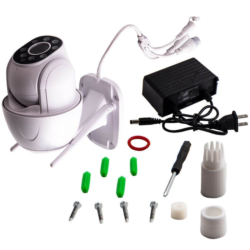 New 1080p FHD Outdoor PTZ IP Speed Dome Wireless Security Monitor Camera IP66 gallery