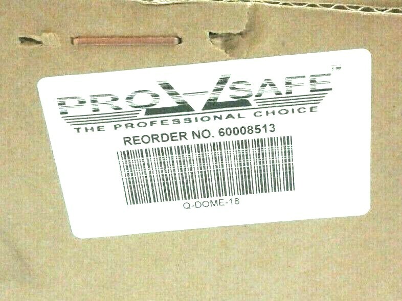 PRO-SAFE Indoor/Outdoor Quarter Dome Acrylic Lens 18" Diam x 9" High 60008513