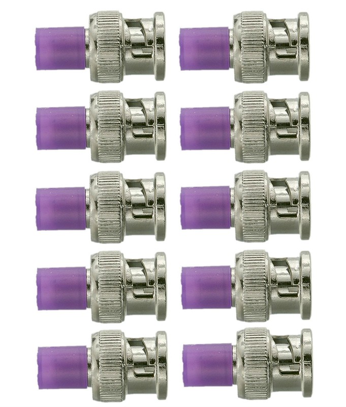 GEM ELECTRONICS 301T75TP BNC MALE 75OHM – 10 PER BAG