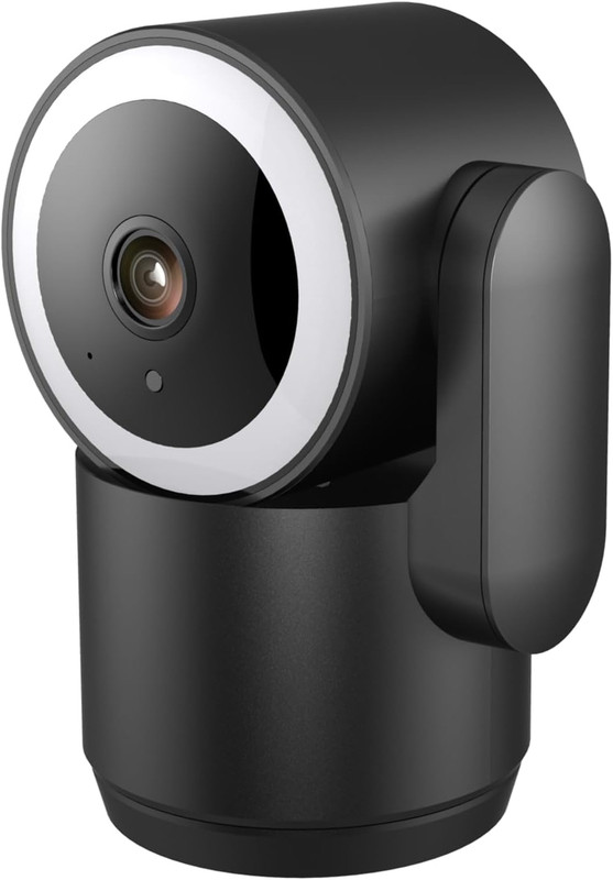 Luna 2K Indoor Cameras for Home Security, 2.4Ghz & 5Ghz Wifi, 360-Degree Pan-Til