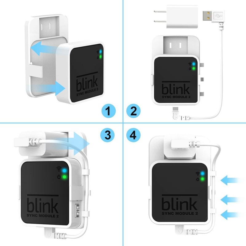 Outlet Wall Mount For Blink Sync Module 2 Mount Bracket Holder For Bink Ourdoor gallery
