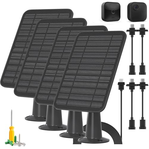 5W Solar Panel Compatible with Blink Outdoor for Blink 4th Gen & 3rd Gen-4 Pack gallery