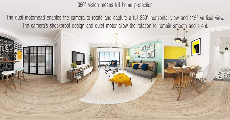 Mi Home Security Camera 360° 1080P, Wireless Surveillance Wifi IP Camera for Ind gallery