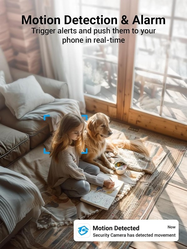 2-Pack 5G & 2.4G Home Security Camera with Color Night Vision & 2-Way Audio gallery