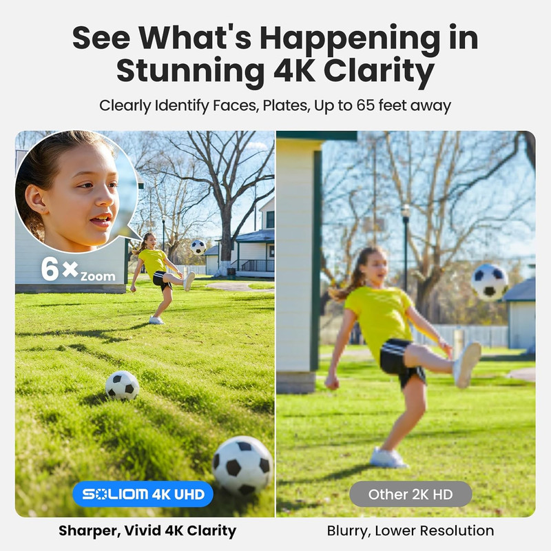Security Cameras Wireless Outdoor,4K Ultra HD for Day and Night, No Subscription gallery