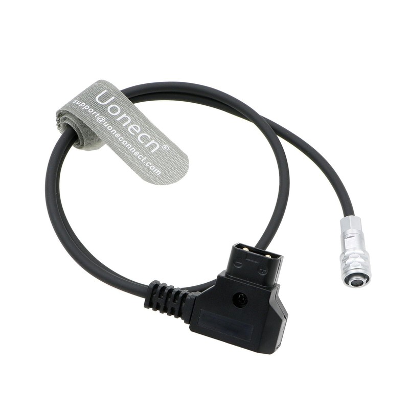 Power Cable for Blackmagic Pocket 4K V-Mount Battery 50cm D-Tap Weipu 2-Pin