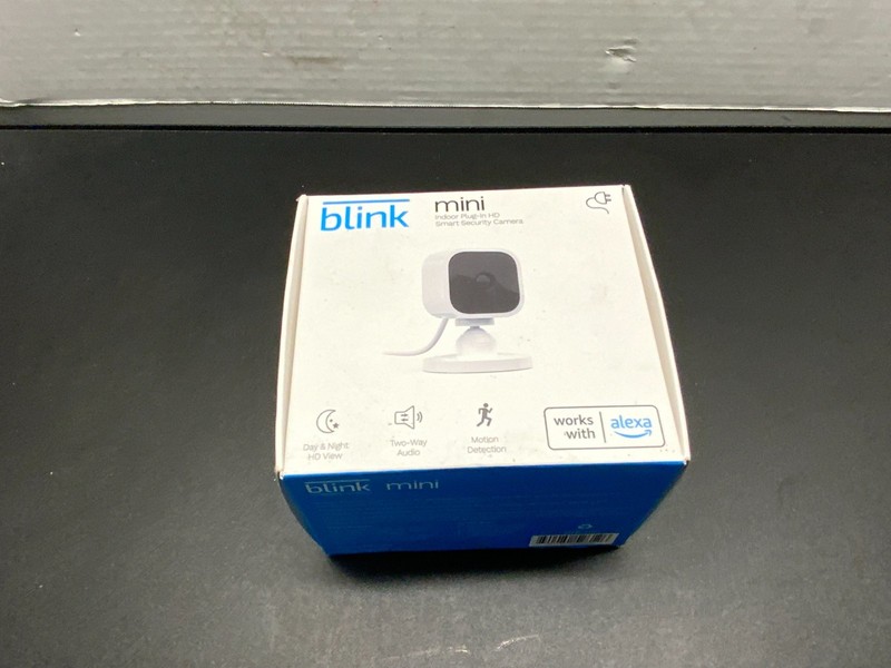 Blink Mini Indoor Plug-In Live HD Smart Security Camera (New in Box) gallery
